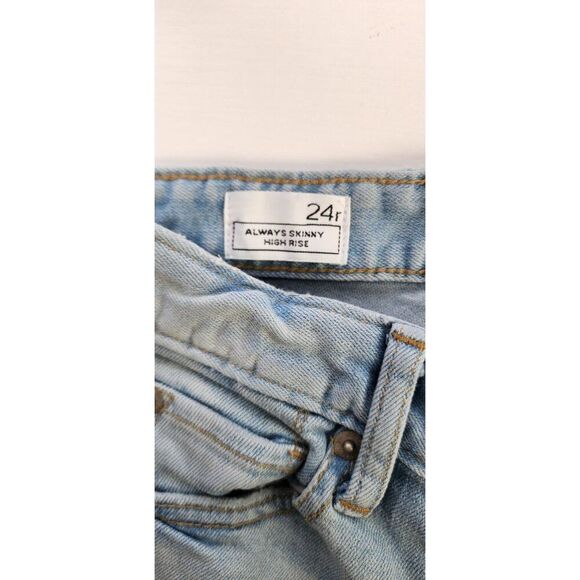 Gap 1969 Always Skinny High Rise Size 24R Women's Jeans - Picture 3 of 9